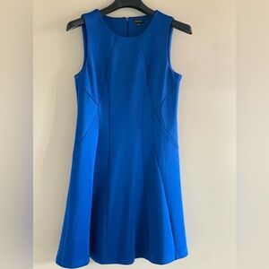 Spense Vibrant Blue Sleeveless Mini Dress